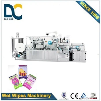 Machine de production de tissus humides