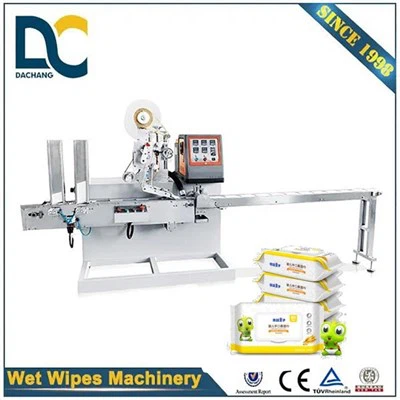 Machine à emballage unique de lingettes humides